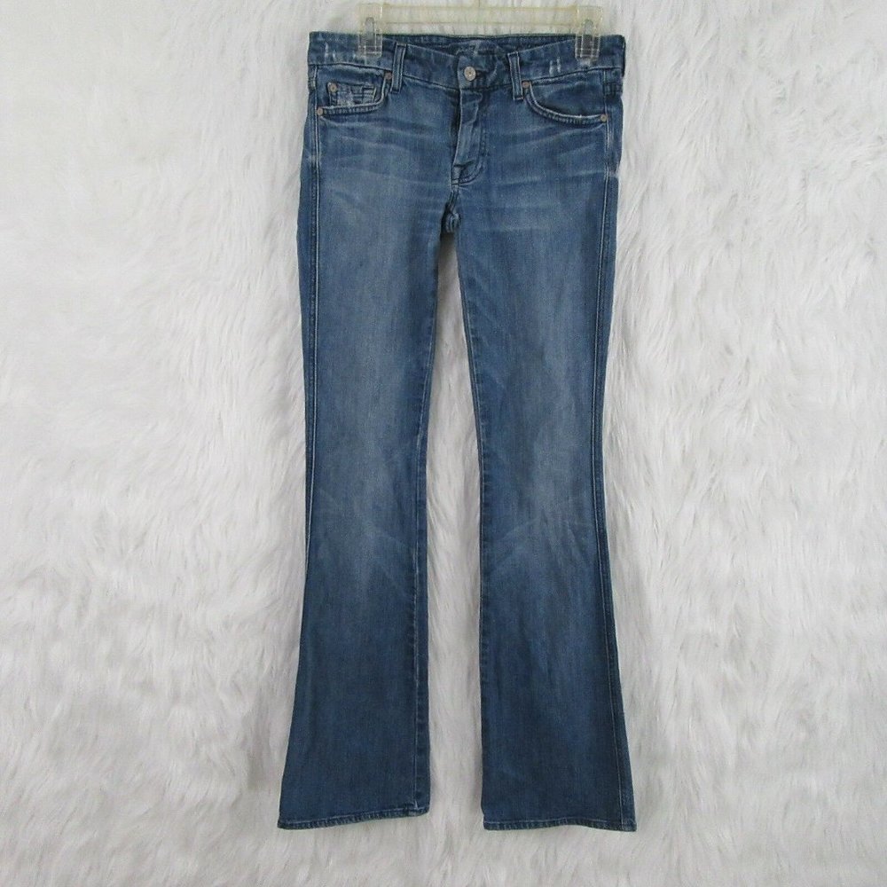 7 for all Mankind A Pocket Distressed Jeans